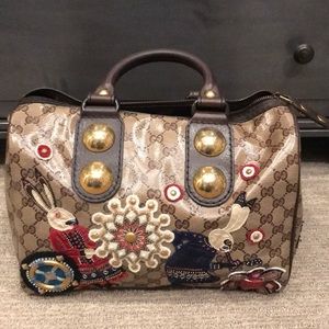 Gucci 2008 Fable Babouska Boston Bag